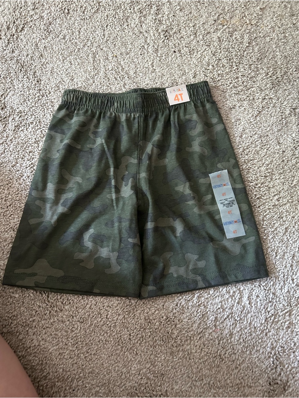 Garanimals 4T Camo Shorts NWT